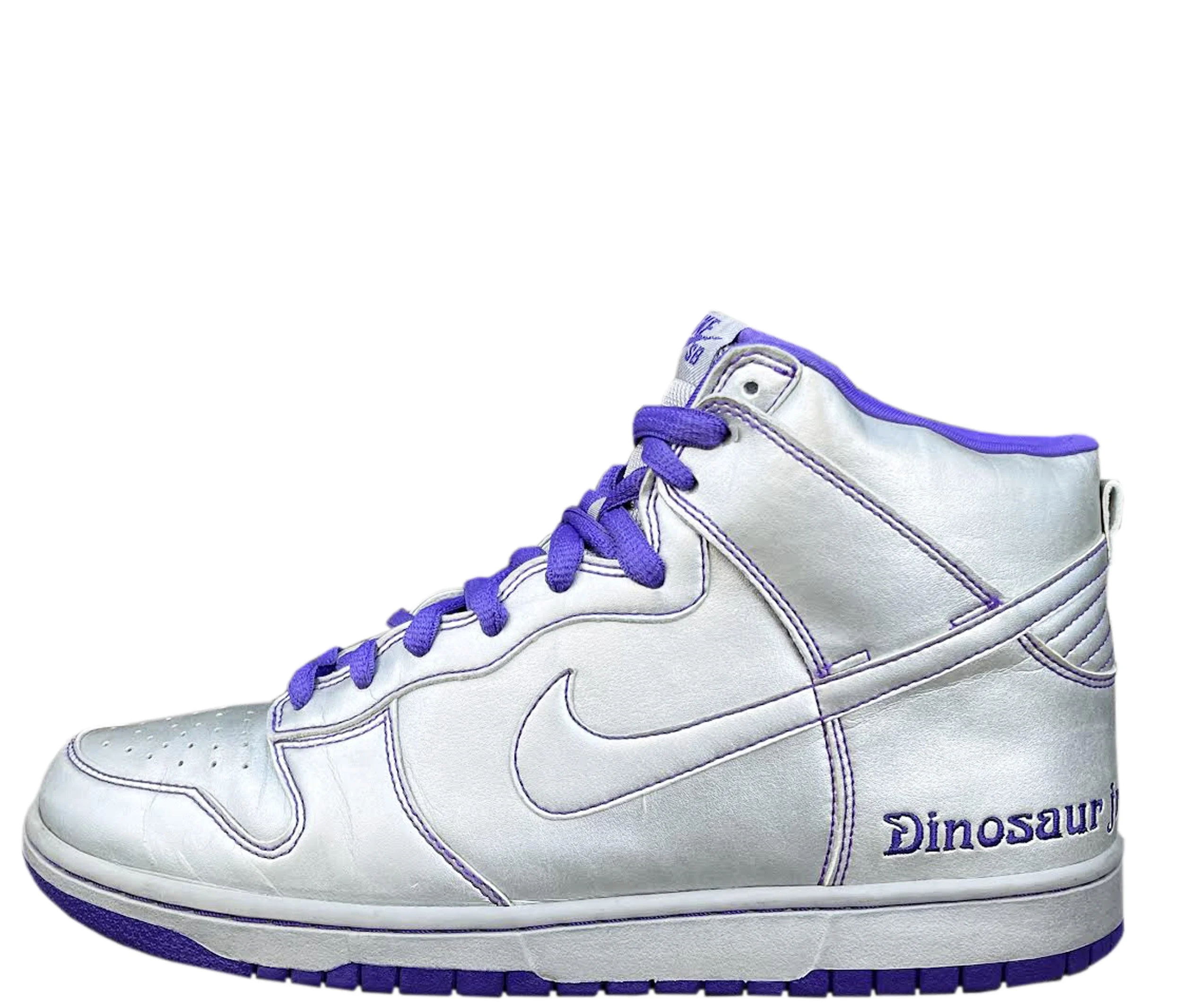 Nike Dunk High Premium SB Metallic Silver (Size 10.5